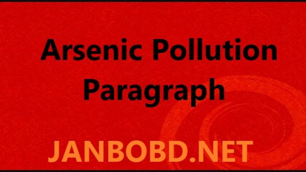 Arsenic Pollution Paragraph