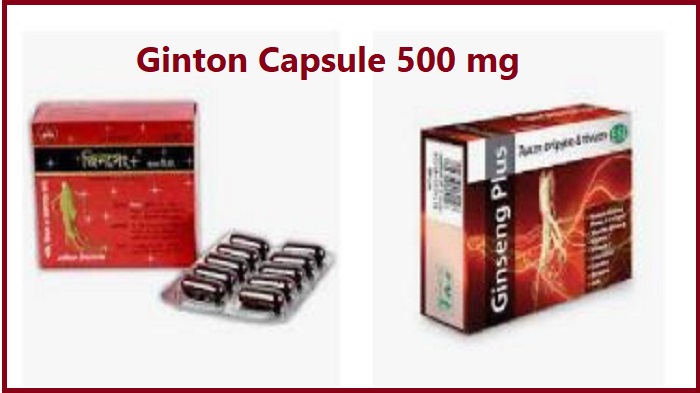 Ginton Capsule 500 mg | জিনটোন ক্যাপসুল ৫০০